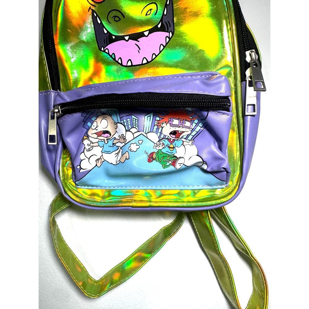 Nickelodeon Rugrats Reptar Holographic Mini Backpack - Picture 4 of 6